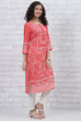 Black LIVA Straight Kurta image number 3