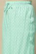 Aqua Rayon Straight Printed Suit Set image number 2