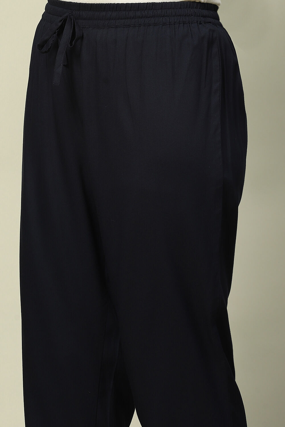 Indigo Viscose Rayon Gathered Set image number 2