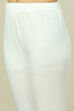 Peach Cotton Blend Straight Kurta image number 2