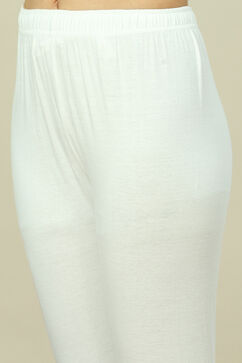 Peach Cotton Blend Straight Kurta image number 2