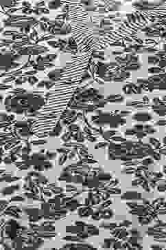 Black Rayon Straight Suit Set image number 1