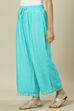 Sea Green LIVA Palazzo image number 2