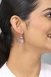 Light Pink Brass Drop & danglers image number 1