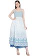 White Viscose Skirt image number 5