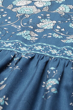 Indigo LIVA Tiered Dress image number 1