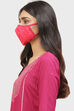 Pink Cotton Mask image number 1