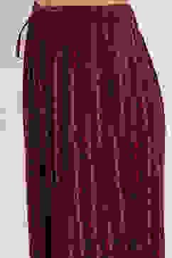 Red Cotton Blend Straight Kurta Set image number 2