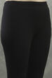 Black Viscose Straight Kurta Pants Set image number 2