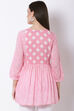 Pink Viscose Indie Top image number 5