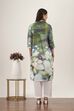 Green Rayon Straight Kurtas image number 3