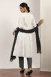 White Cotton A-Line Suit Sets image number 4