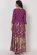 Purple Polysterkalidar Dress image number 5