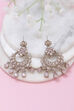 Light Pink Brass Chaandbali image number 0
