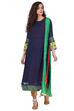 Green Viscose Stole image number 0
