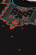 Black Acrylic Straight Kurta image number 1