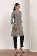 Beige Rayon Straight Kurtas image number 4