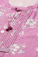 Lavender LIVA Straight Printed Top image number 1