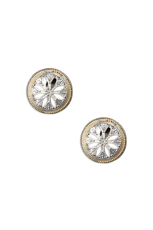 Silver & Gold Earrings image number 1