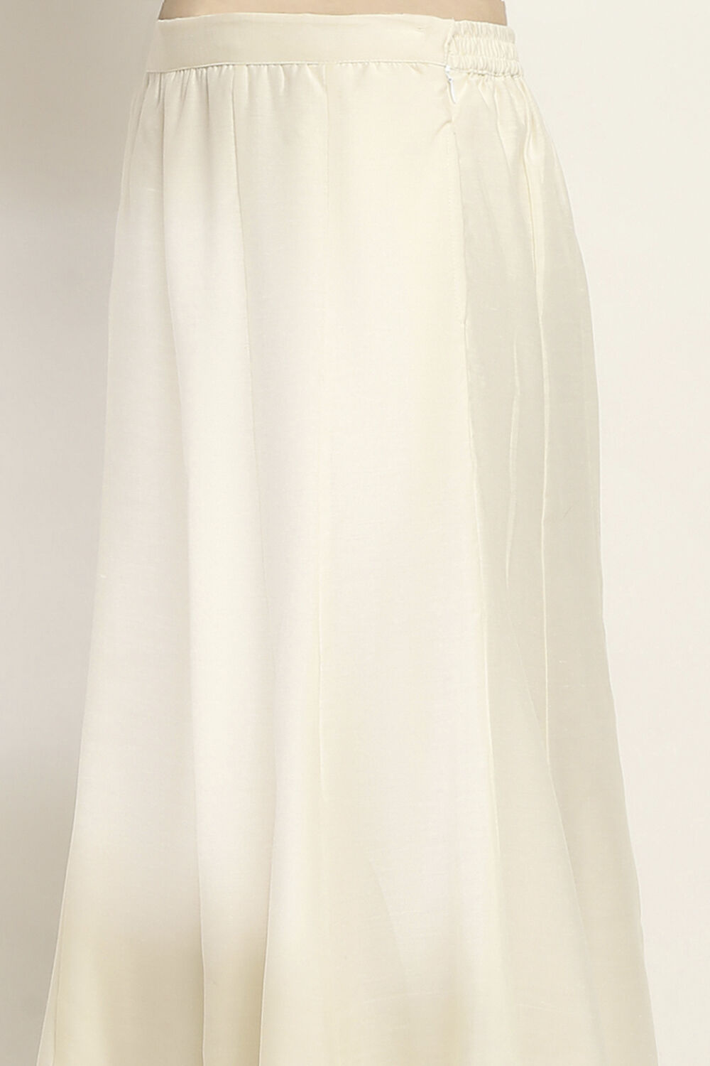 Blue Viscose Blend Straight SET image number 2