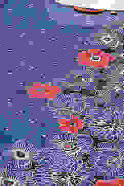 Indigo Blue LIVA Straight Printed Kurta image number 1