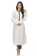 Ecru A Line Cotton Kurta image number 0