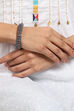 Oxidized Pink Alloy Bangles image number 1