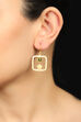 Golden Metal Brass Earring image number 0