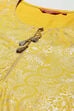 Yellow Viscose Straight Printed Kurta image number 1