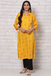 Off White LIVA Straight Kurta image number 0