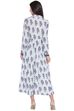 Indigo Rayon Asymmetric Kurta image number 4