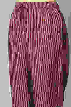 Maroon Viscose Printed Straight Kurta Set image number 2