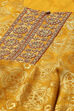 Yellow LIVA Straight Printed Dress image number 1