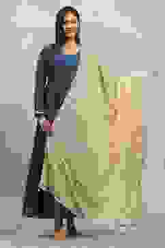 Gold Polyester Printed Dupatta image number 0