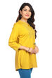 Fuschia A Line Viscose Indie Top image number 2