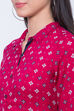 Pink Kalidar Viscose Dress image number 1
