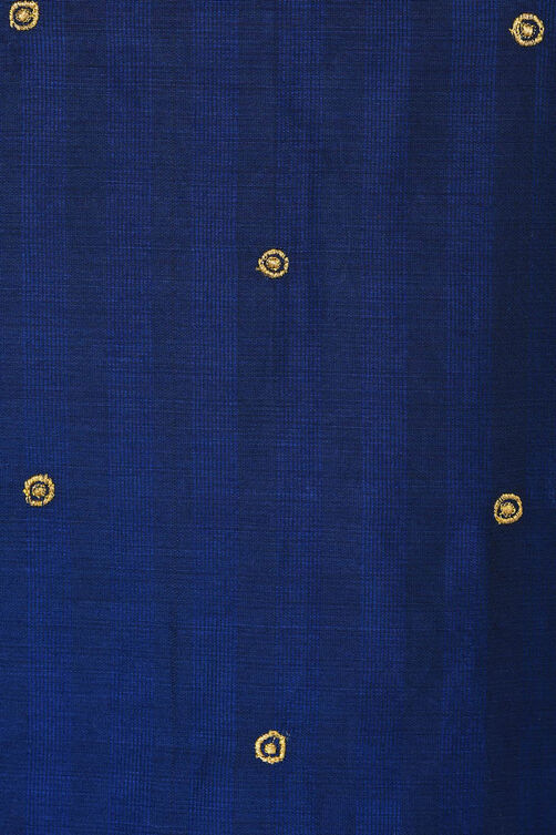 Indigo Straight Polyester Indie Top image number 5