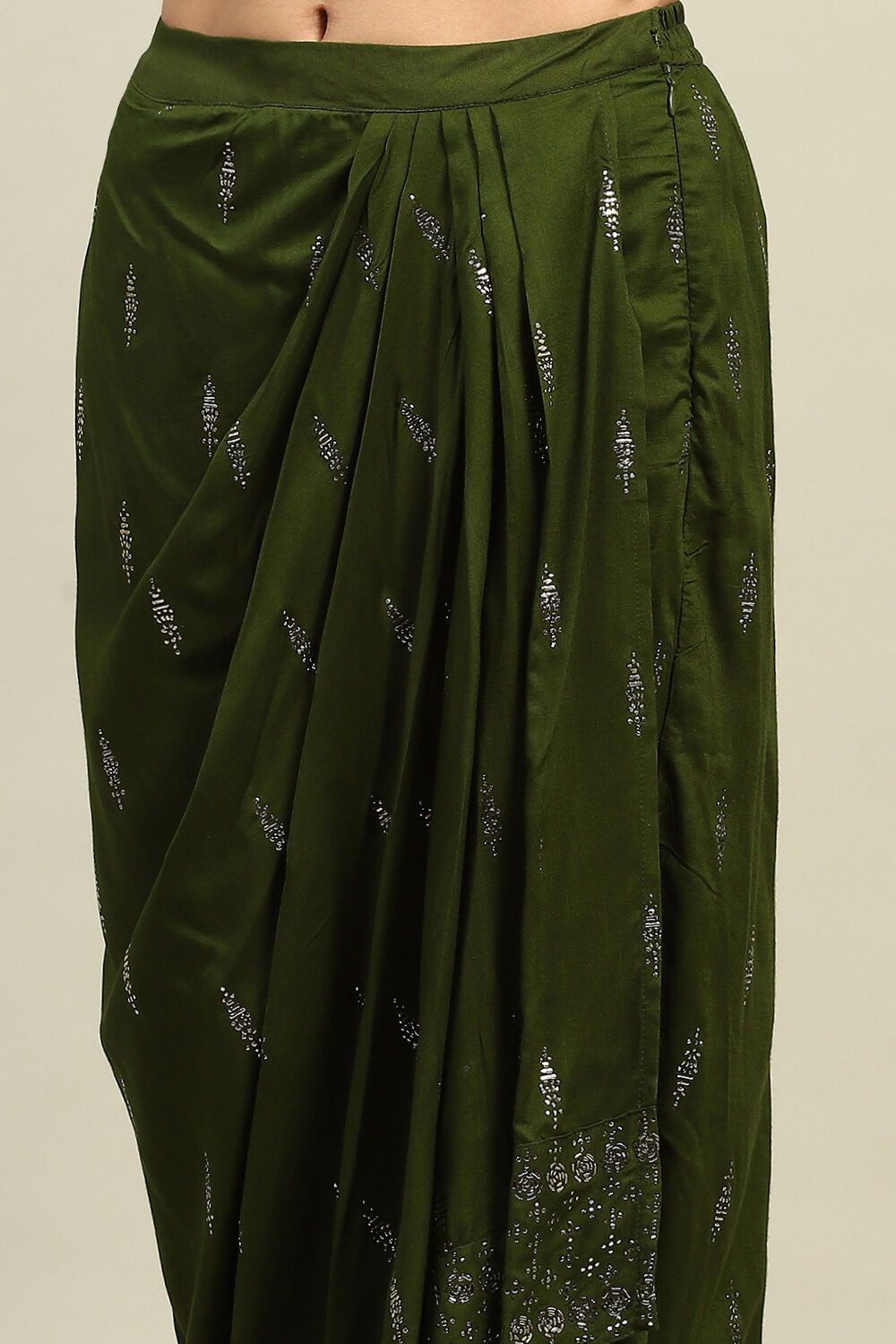 Green Printed Fusion Set image number 2