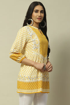Yellow Rayon Indie Top image number 4