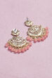 Pink Alloy Earrings image number 2