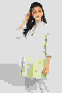 Green Cotton Straight Kurti image number 2