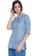 Light-Blue Cambric Indie Top image number 3