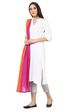 Pink & Orange Cotton Stole image number 2