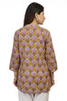 Mustard A Line Cotton Indie Top image number 5