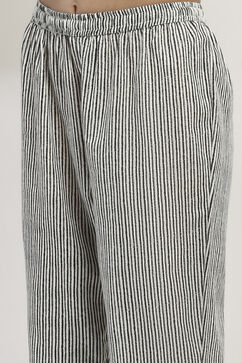 White Viscose Straight SET image number 2