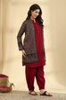Black Polyester Regular Printed Cape image number 4