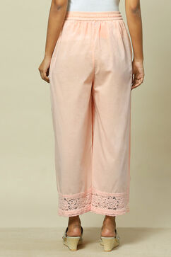 Peach Cotton Palazzo image number 4
