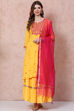 Pink Straight Solid Suit Set image number 0