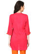 Pink Straight Cotton Indie Top image number 3