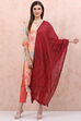 Maroon Cotton Stole image number 2